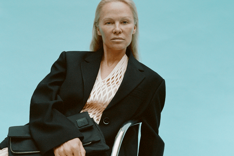 Pamela Anderson Embraces Natural Beauty In Proenza Schouler's Spring 2024 Campaign