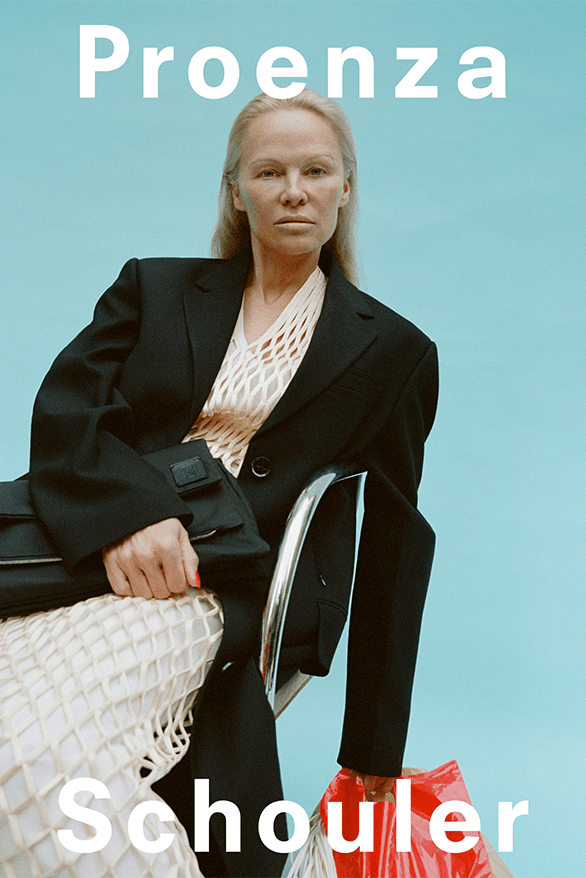 Pamela Anderson Proenza Schouler Spring 2024 Campaign Davit Giorgadze collection womenswear