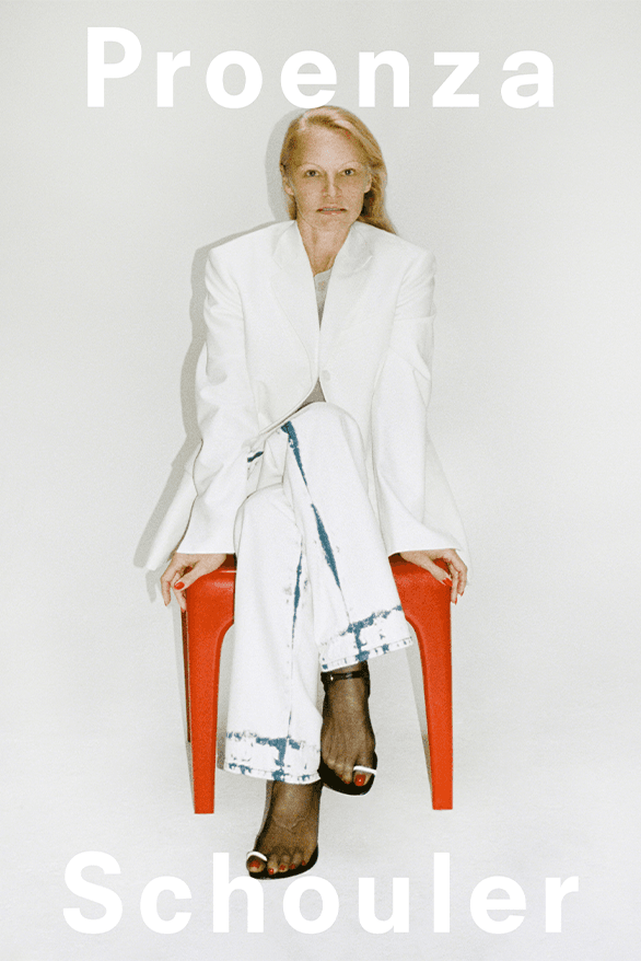 Pamela Anderson Proenza Schouler Spring 2024 Campaign Davit Giorgadze collection womenswear