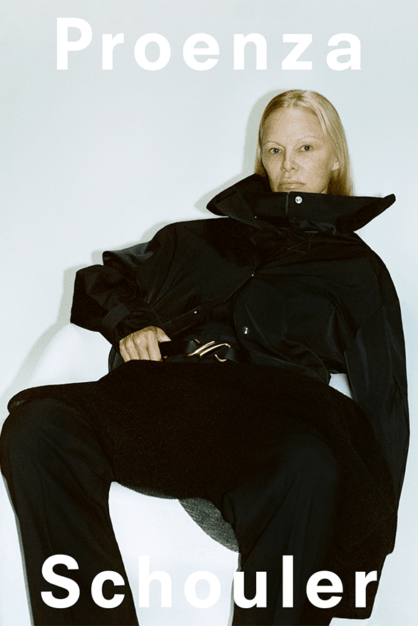 Pamela Anderson Proenza Schouler Spring 2024 Campaign Davit Giorgadze collection womenswear