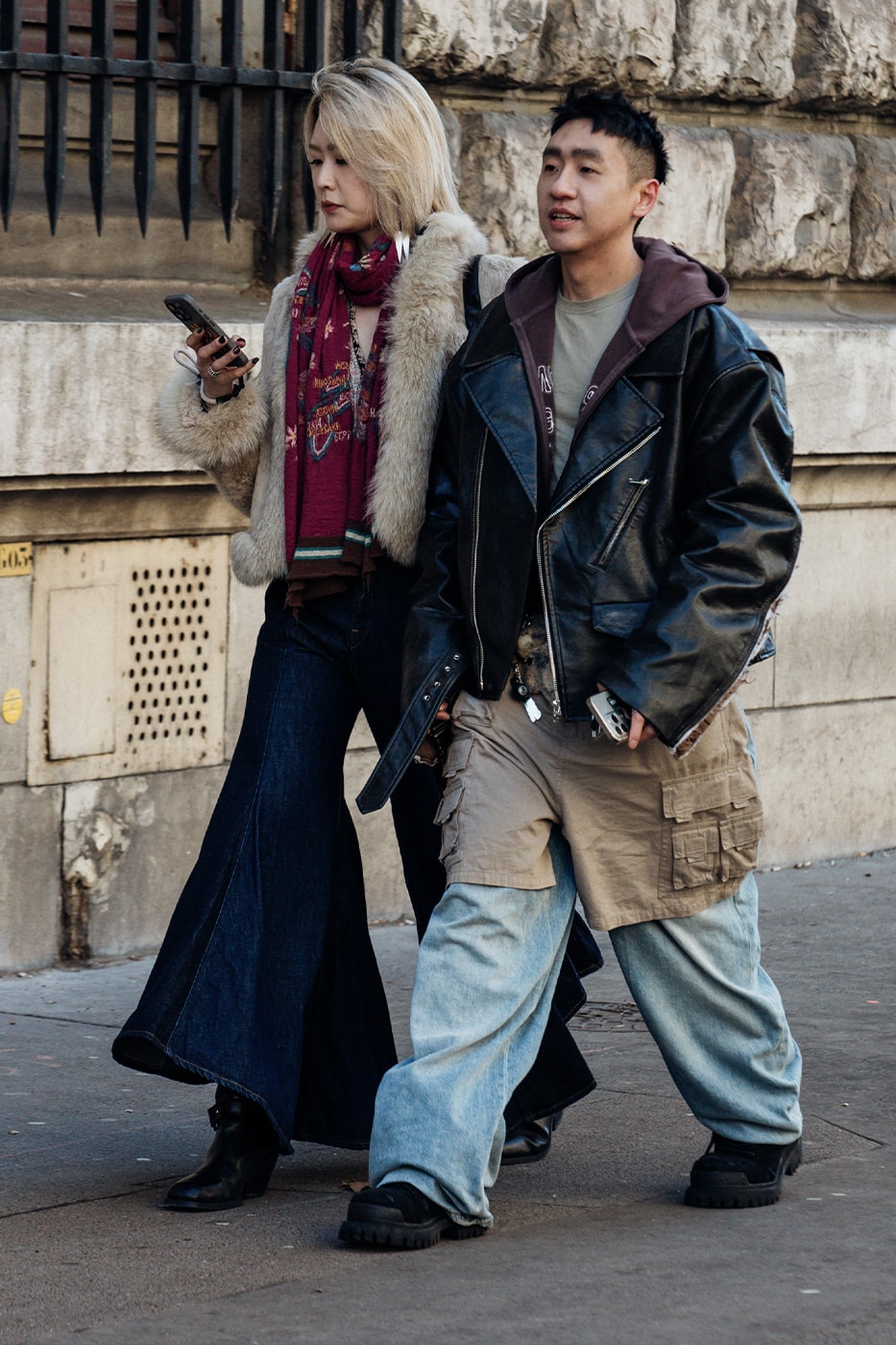 Paris Fashion Week Men's FW24 Street Style dior loewe rick owens sacai palace carharrt nike lemaire salehe bembury gunna 