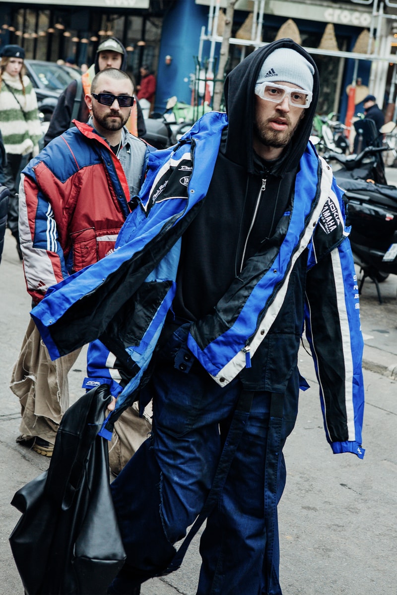 Paris Fashion Week Men's FW24 Street Style dior loewe rick owens sacai palace carharrt nike lemaire salehe bembury gunna 