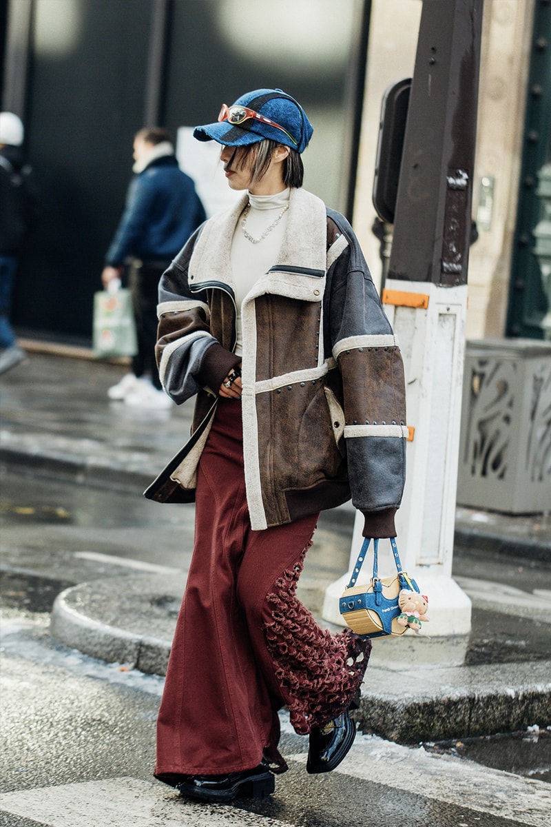 Paris Fashion Week Men's FW24 Street Style dior loewe rick owens sacai palace carharrt nike lemaire salehe bembury gunna 
