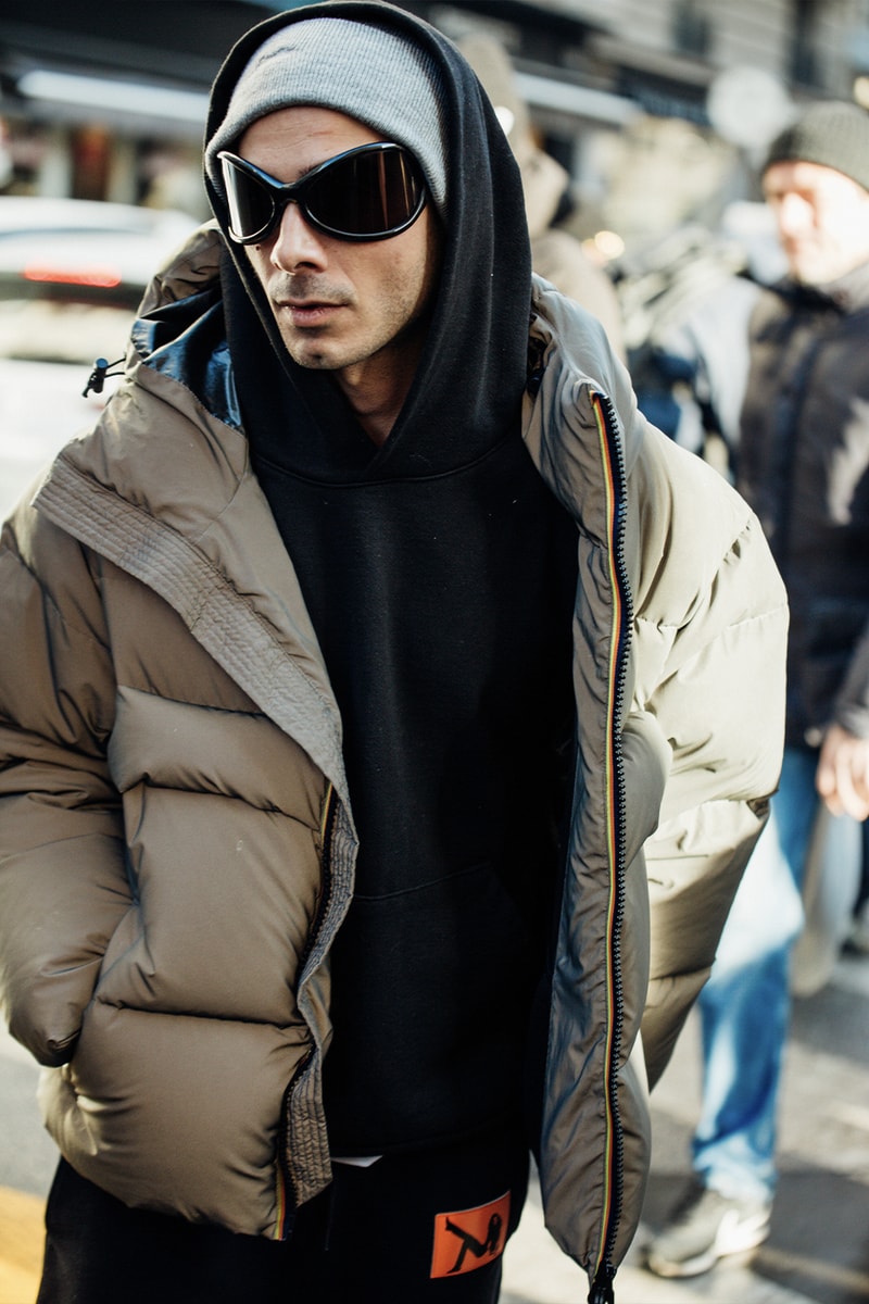 Paris Fashion Week Men's FW24 Street Style dior loewe rick owens sacai palace carharrt nike lemaire salehe bembury gunna 