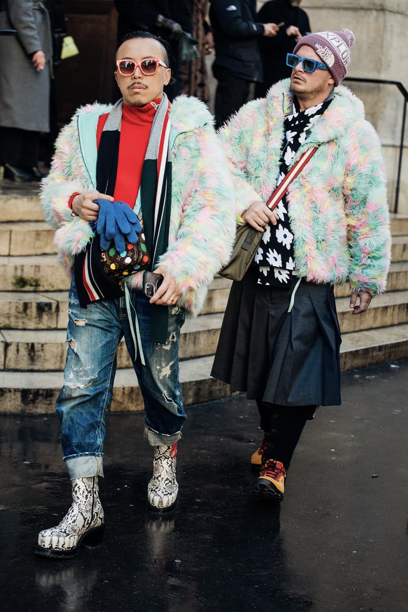 Paris Fashion Week Men's FW24 Street Style dior loewe rick owens sacai palace carharrt nike lemaire salehe bembury gunna 