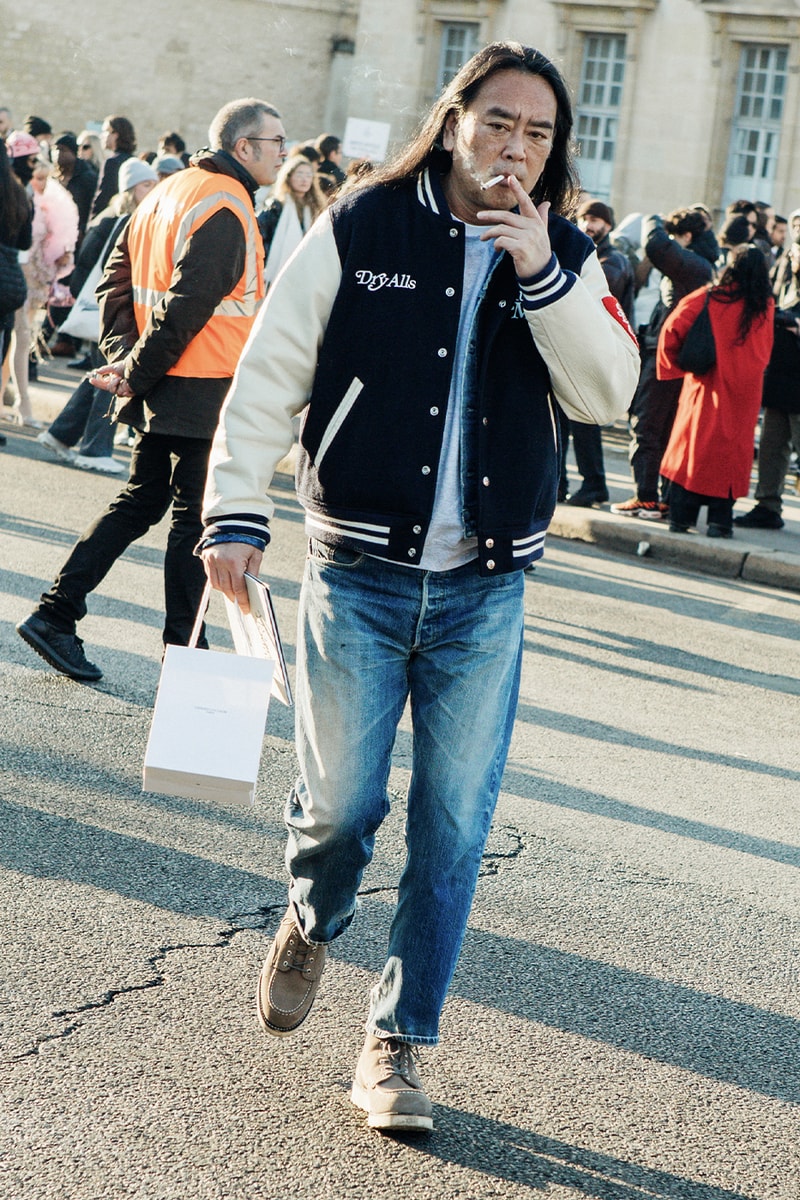 Paris Fashion Week Men's FW24 Street Style dior loewe rick owens sacai palace carharrt nike lemaire salehe bembury gunna 