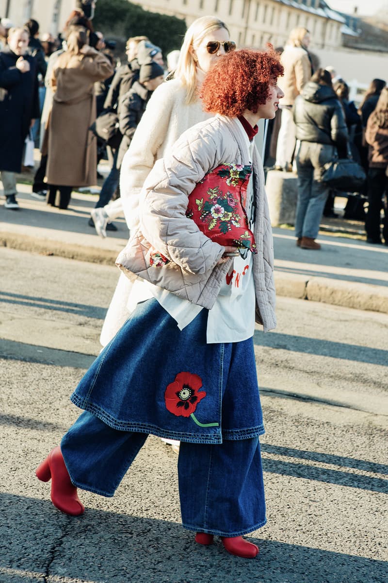 Paris Fashion Week Men's FW24 Street Style dior loewe rick owens sacai palace carharrt nike lemaire salehe bembury gunna 