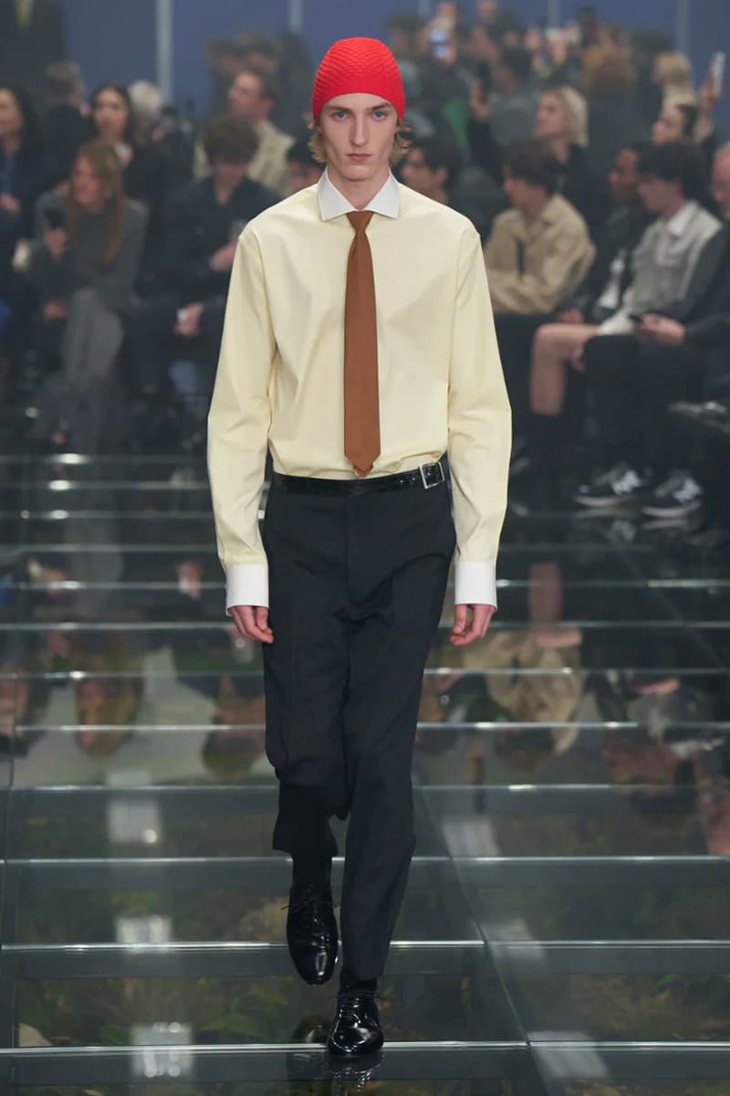 Prada Fall/Winter 2024 Menswear Collection Milan Fashion Week Men's Menswear Runway Images