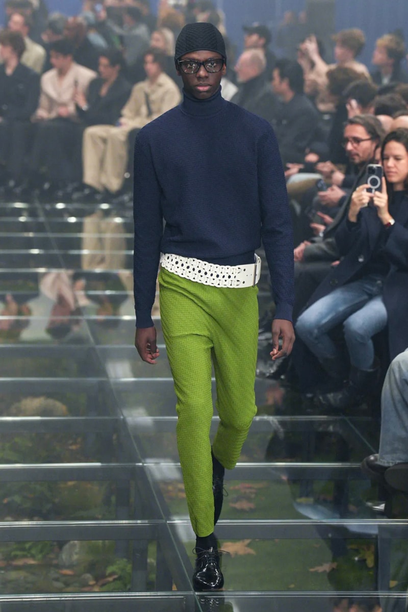 Prada Fall/Winter 2024 Menswear Collection Milan Fashion Week Men's Menswear Runway Images
