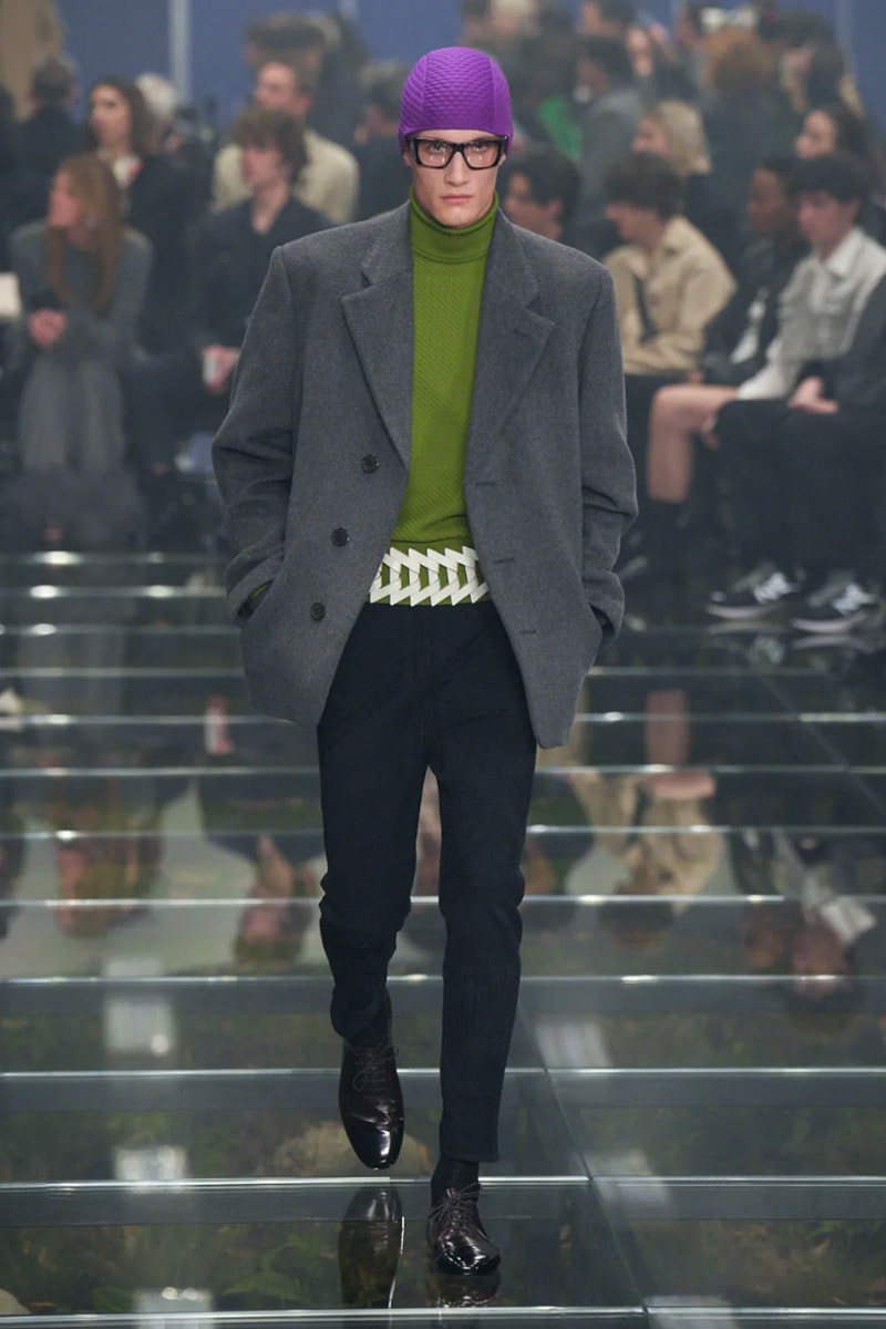 Prada Fall/Winter 2024 Menswear Collection Milan Fashion Week Men's Menswear Runway Images