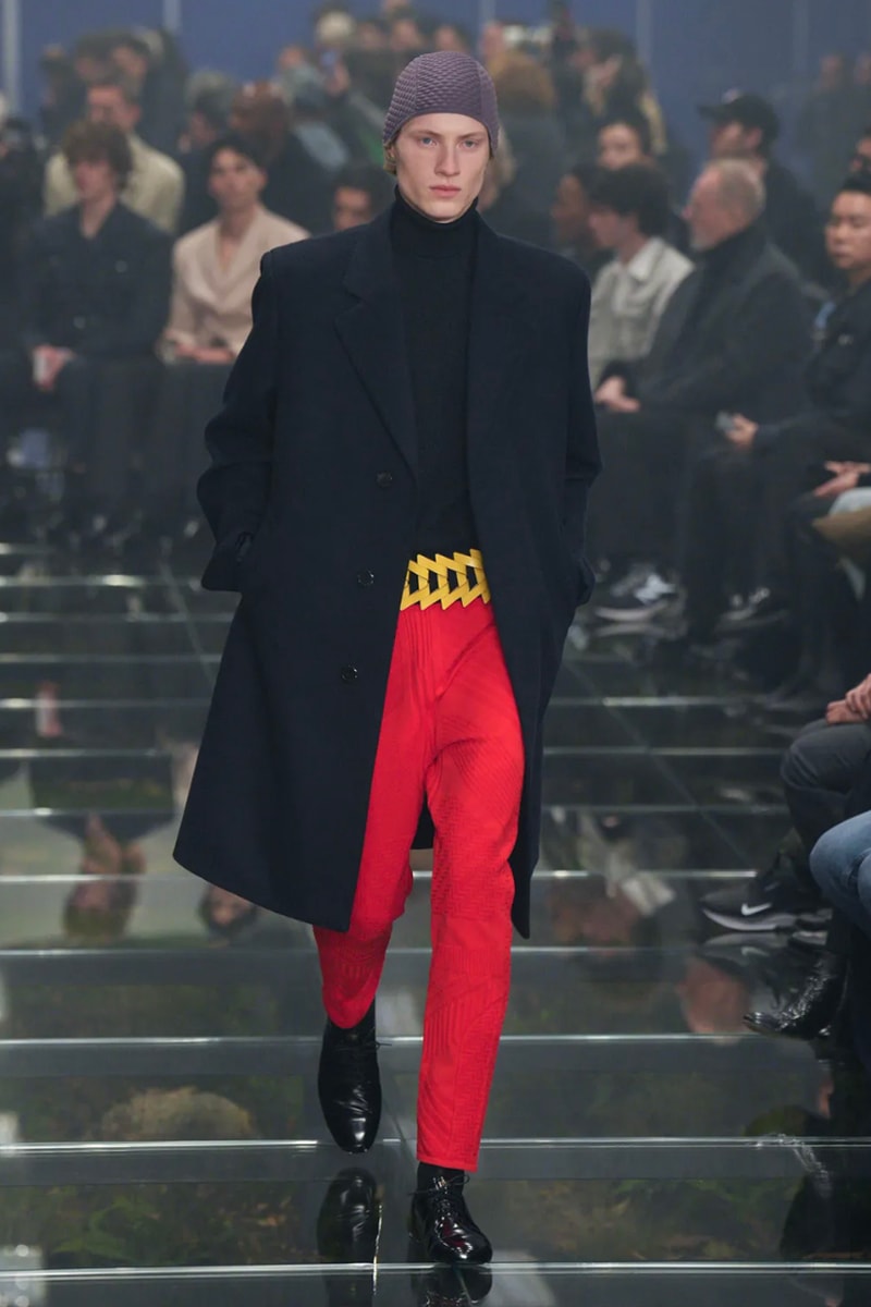 Prada Fall/Winter 2024 Menswear Collection Milan Fashion Week Men's Menswear Runway Images