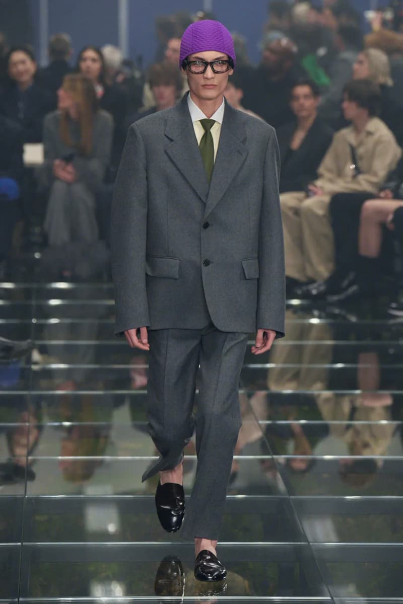 Prada Fall/Winter 2024 Menswear Collection Milan Fashion Week Men's Menswear Runway Images