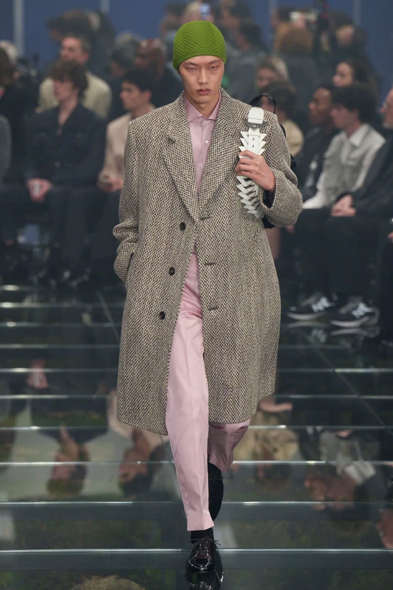 Prada Fall/Winter 2024 Menswear Collection Milan Fashion Week Men's Menswear Runway Images
