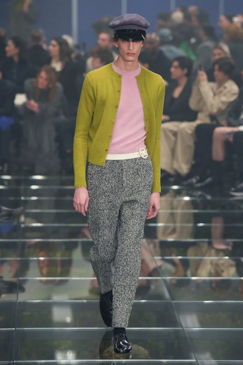 Prada Fall/Winter 2024 Menswear Collection Milan Fashion Week Men's Menswear Runway Images