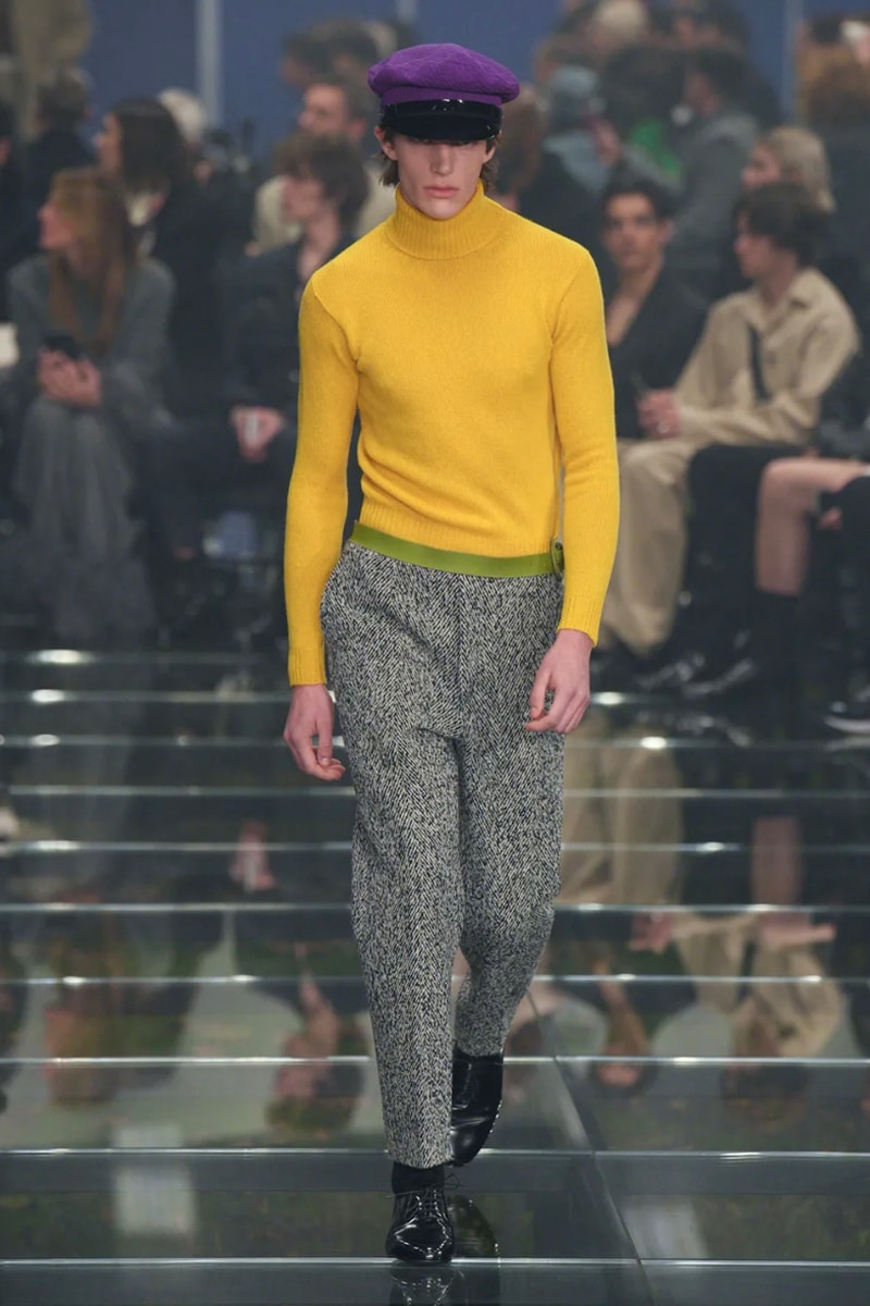 Prada Fall/Winter 2024 Menswear Collection Milan Fashion Week Men's Menswear Runway Images