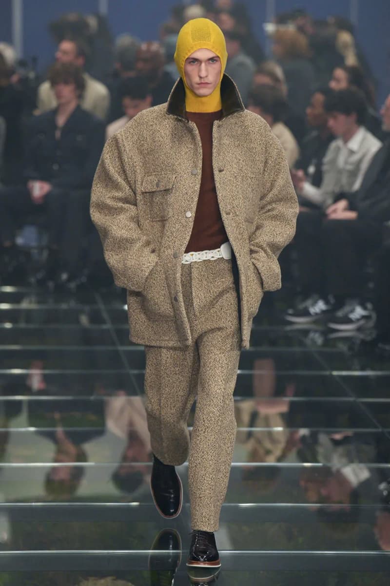 Prada Fall/Winter 2024 Menswear Collection Milan Fashion Week Men's Menswear Runway Images