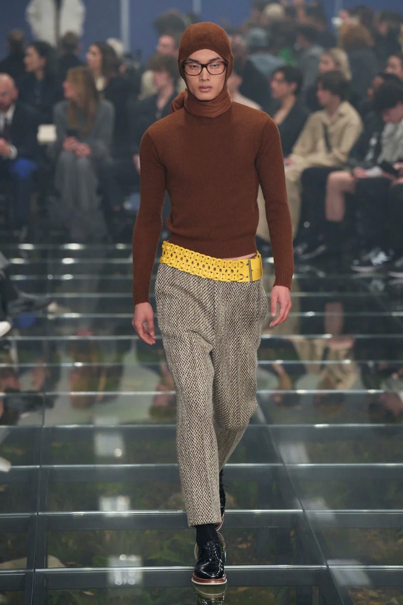 Prada Fall/Winter 2024 Menswear Collection Milan Fashion Week Men's Menswear Runway Images