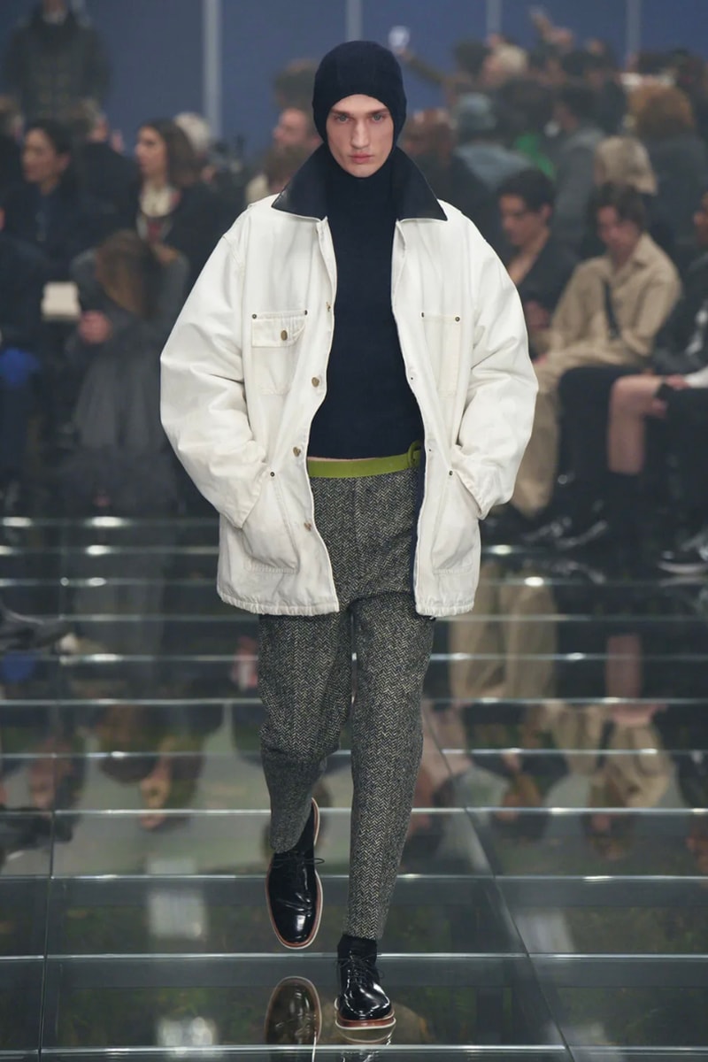 Prada Fall/Winter 2024 Menswear Collection Milan Fashion Week Men's Menswear Runway Images