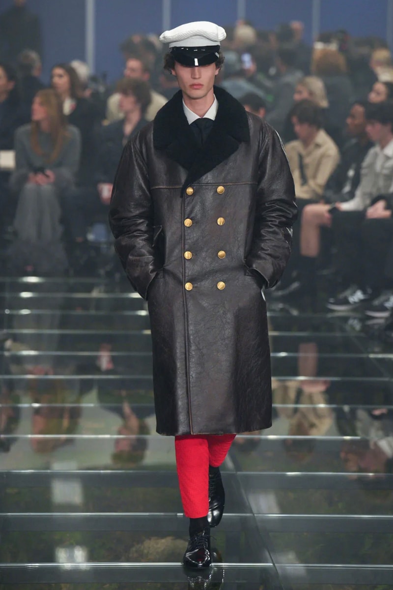 Prada Fall/Winter 2024 Menswear Collection Milan Fashion Week Men's Menswear Runway Images