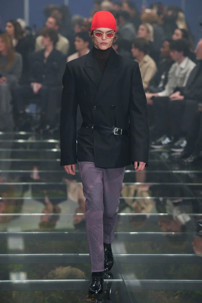 Prada Fall/Winter 2024 Menswear Collection Milan Fashion Week Men's Menswear Runway Images