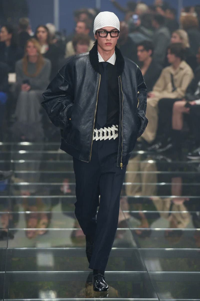 Prada Fall/Winter 2024 Menswear Collection Milan Fashion Week Men's Menswear Runway Images