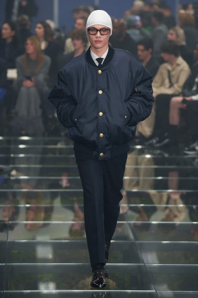 Prada Fall/Winter 2024 Menswear Collection Milan Fashion Week Men's Menswear Runway Images