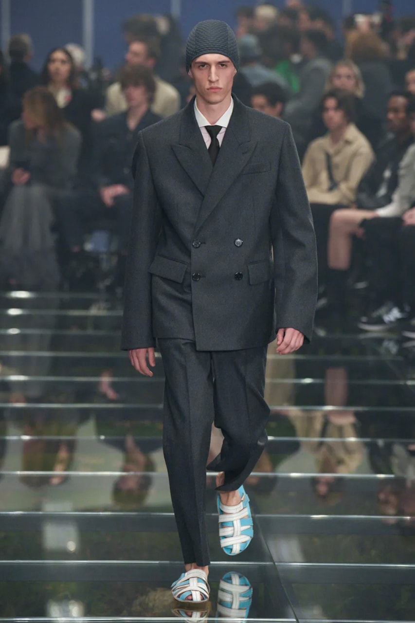 Prada Fall/Winter 2024 Menswear Collection Milan Fashion Week Men's Menswear Runway Images