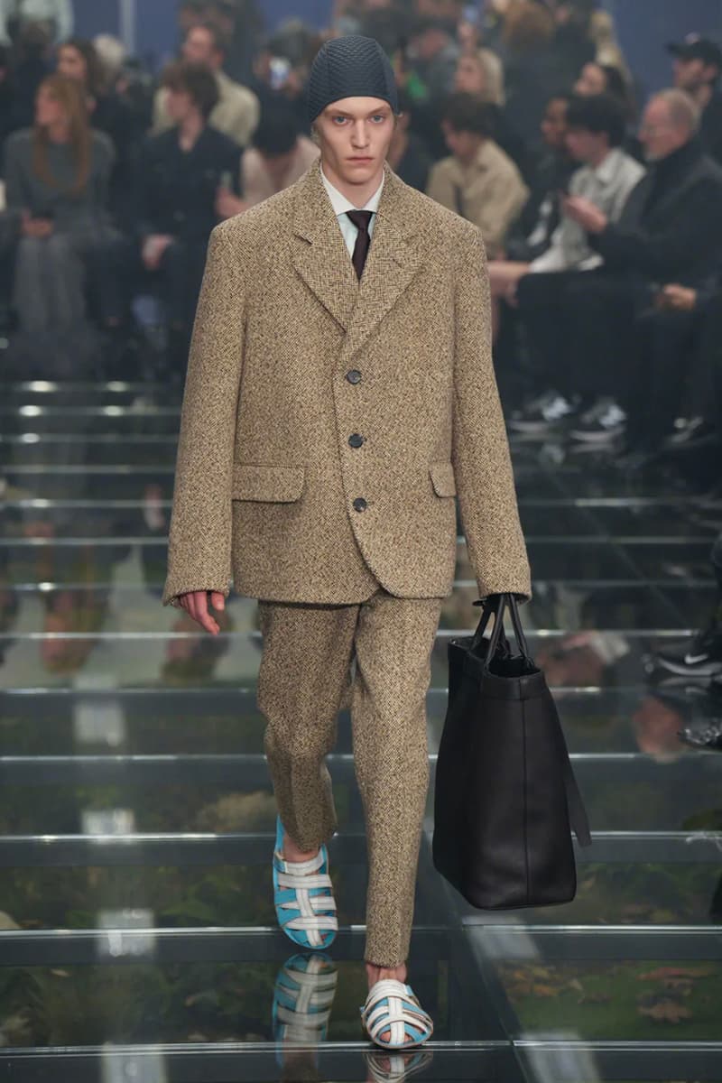 Prada Fall/Winter 2024 Menswear Collection Milan Fashion Week Men's Menswear Runway Images