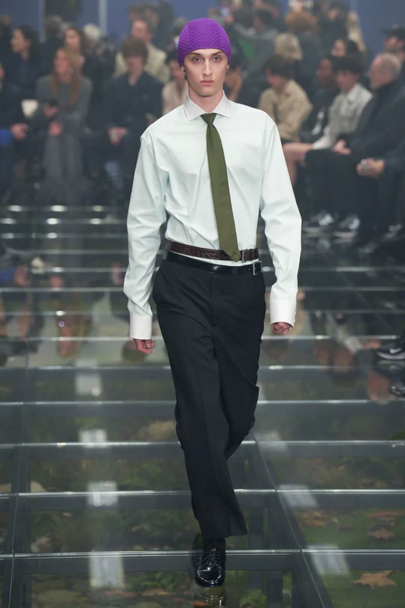 Prada Fall/Winter 2024 Menswear Collection Milan Fashion Week Men's Menswear Runway Images