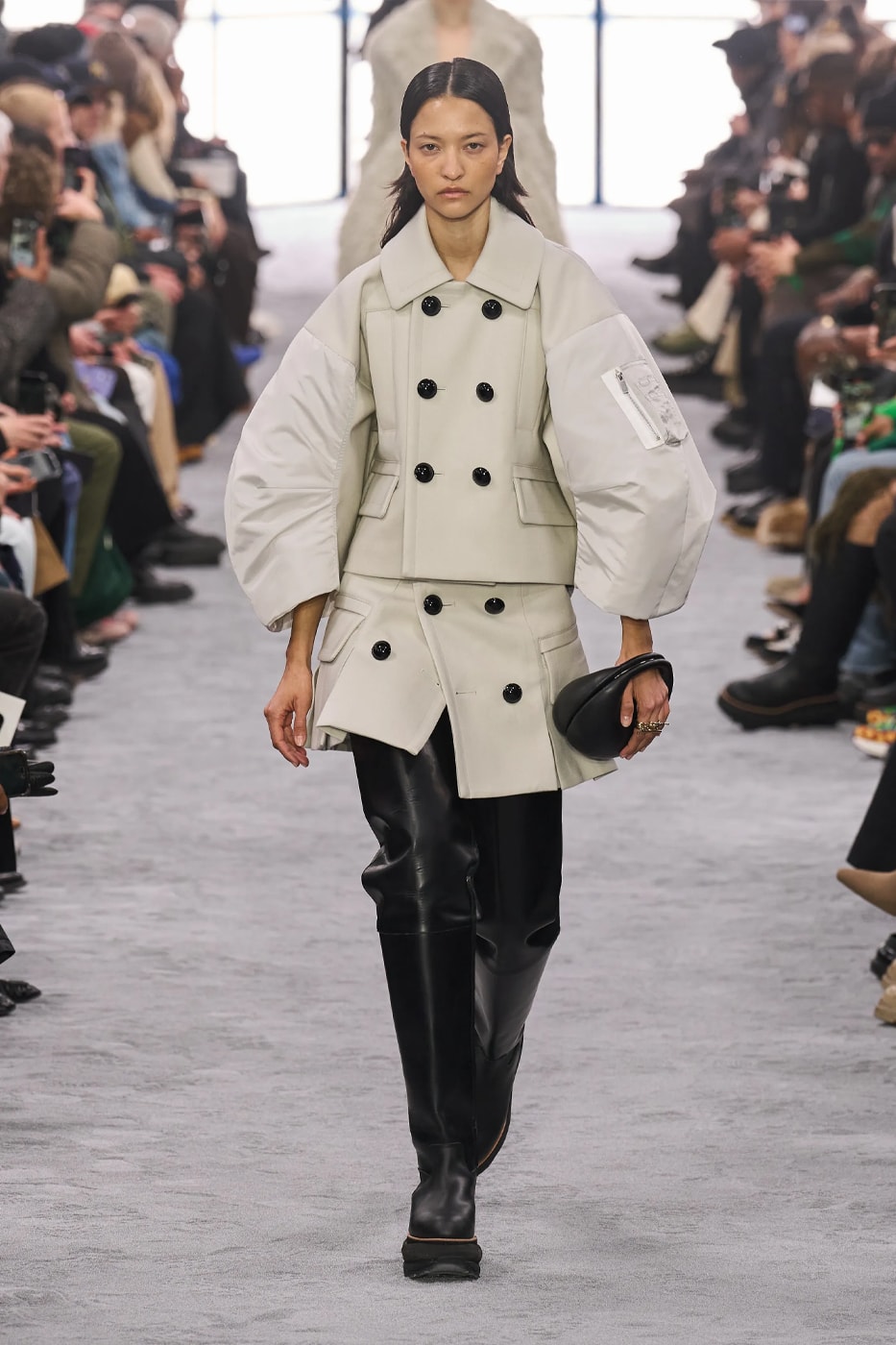 sacai Fall Winter 2024 Paris Fashion Week menswear Chitose Abe runway show sacai FW24 Explores Chitose Abe's Love of Uniform gonzales