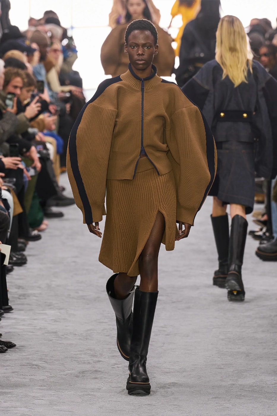 sacai Fall Winter 2024 Paris Fashion Week menswear Chitose Abe runway show sacai FW24 Explores Chitose Abe's Love of Uniform gonzales