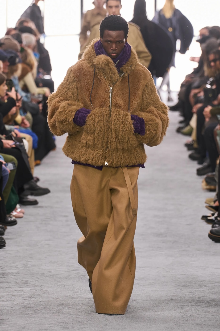 sacai Fall Winter 2024 Paris Fashion Week menswear Chitose Abe runway show sacai FW24 Explores Chitose Abe's Love of Uniform gonzales