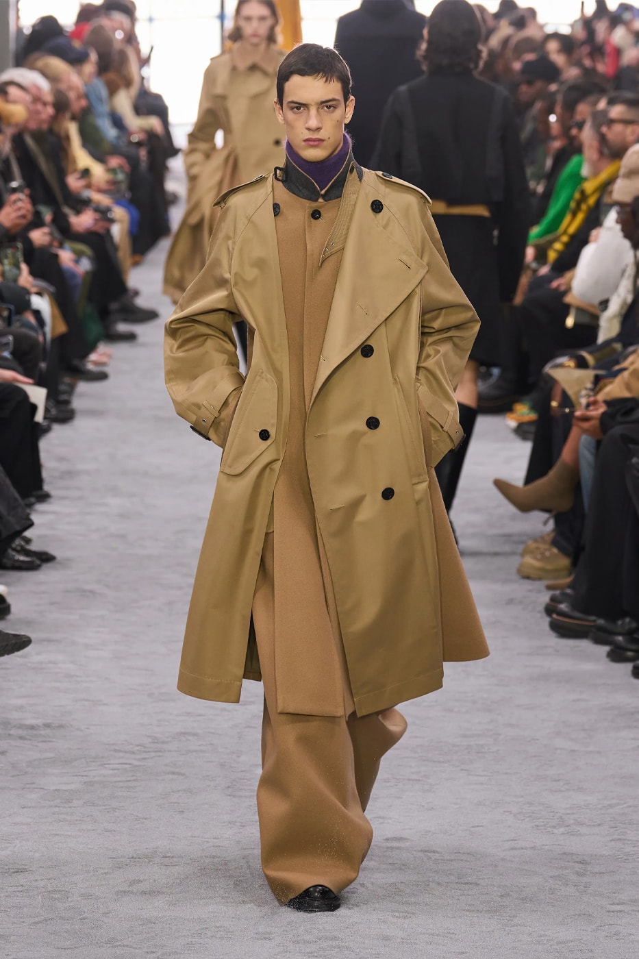 sacai Fall Winter 2024 Paris Fashion Week menswear Chitose Abe runway show sacai FW24 Explores Chitose Abe's Love of Uniform gonzales