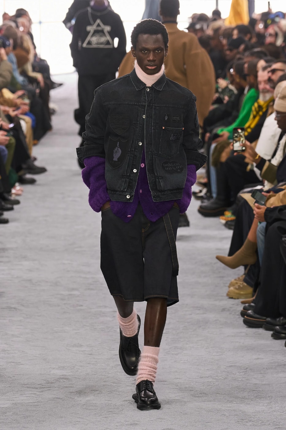 sacai Fall Winter 2024 Paris Fashion Week menswear Chitose Abe runway show sacai FW24 Explores Chitose Abe's Love of Uniform gonzales