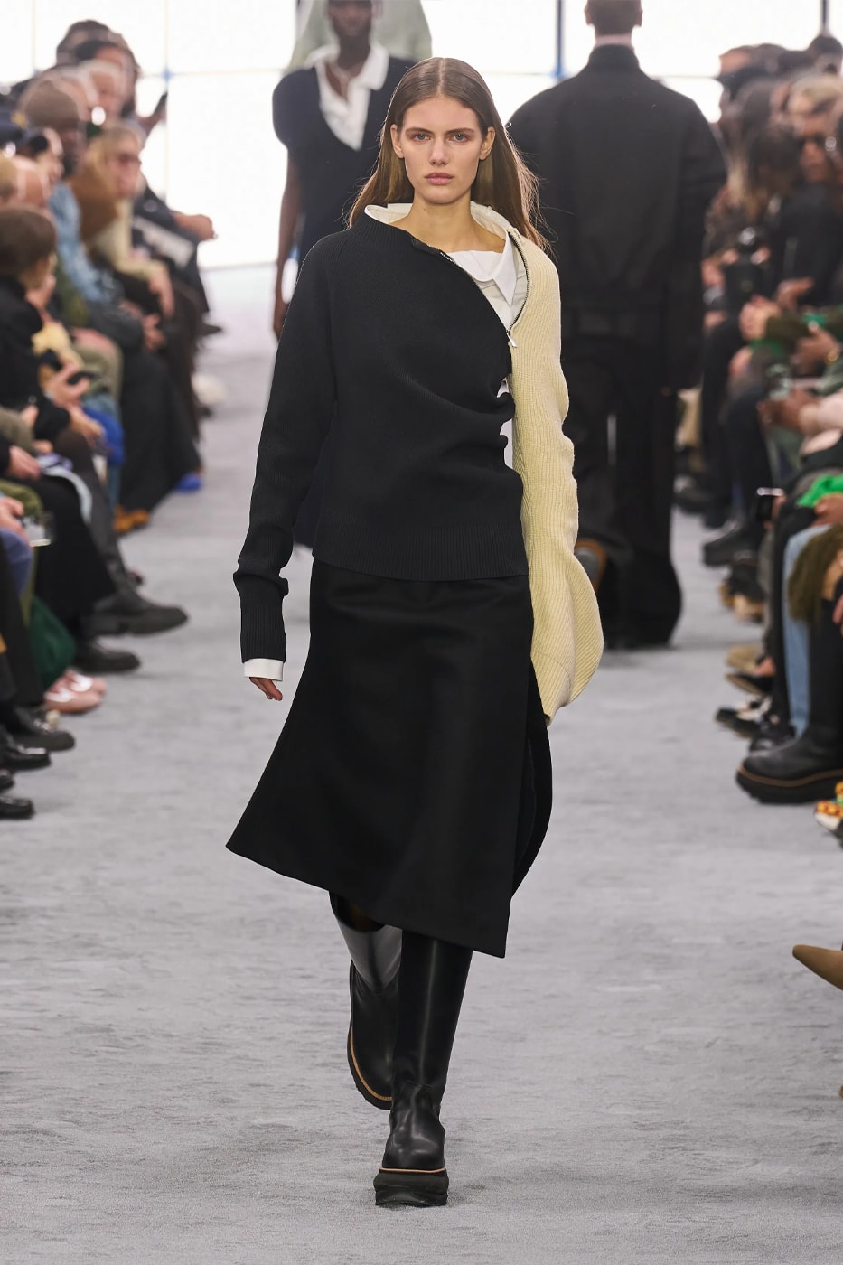 sacai Fall Winter 2024 Paris Fashion Week menswear Chitose Abe runway show sacai FW24 Explores Chitose Abe's Love of Uniform gonzales