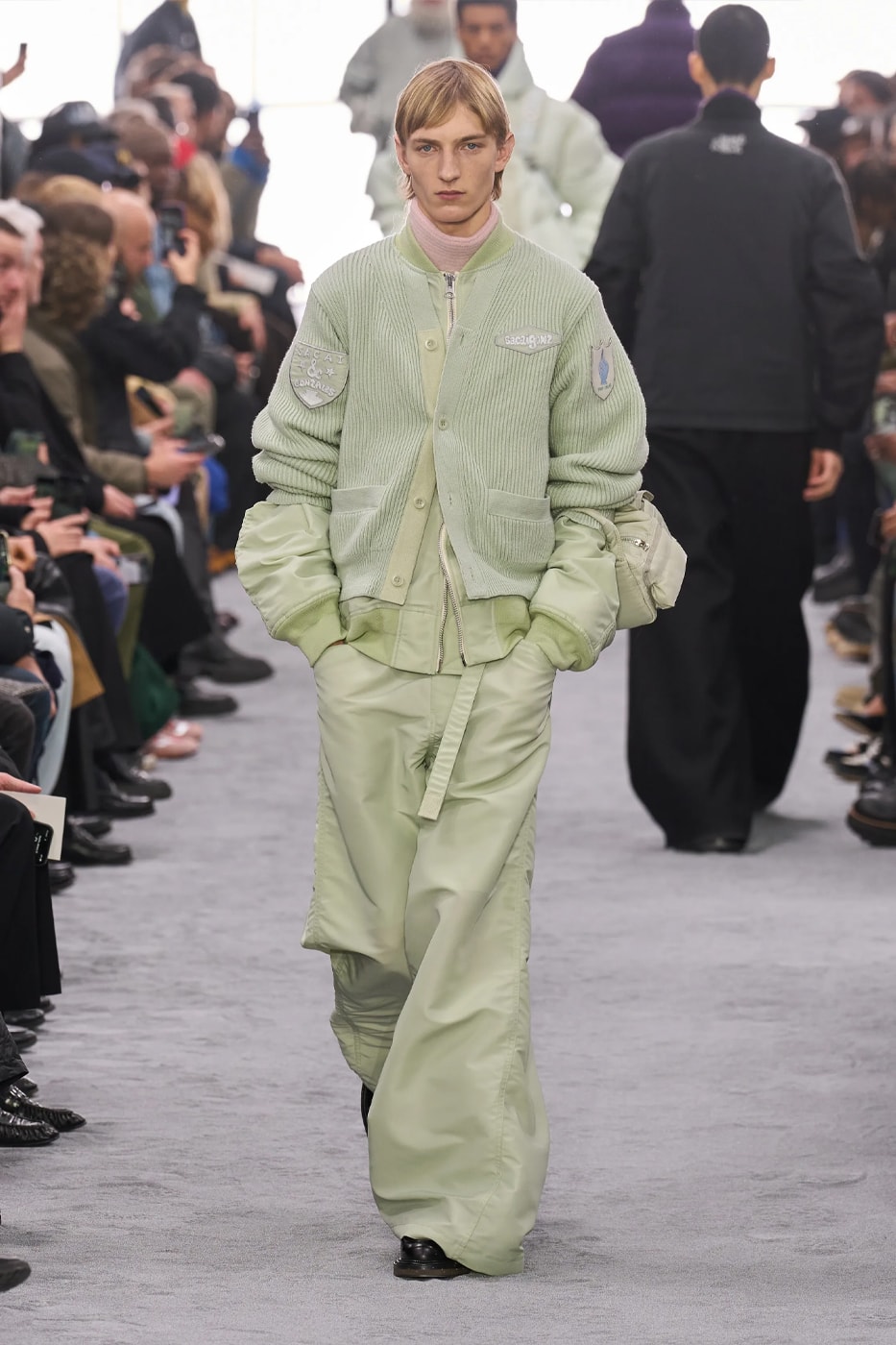 sacai Fall Winter 2024 Paris Fashion Week menswear Chitose Abe runway show sacai FW24 Explores Chitose Abe's Love of Uniform gonzales