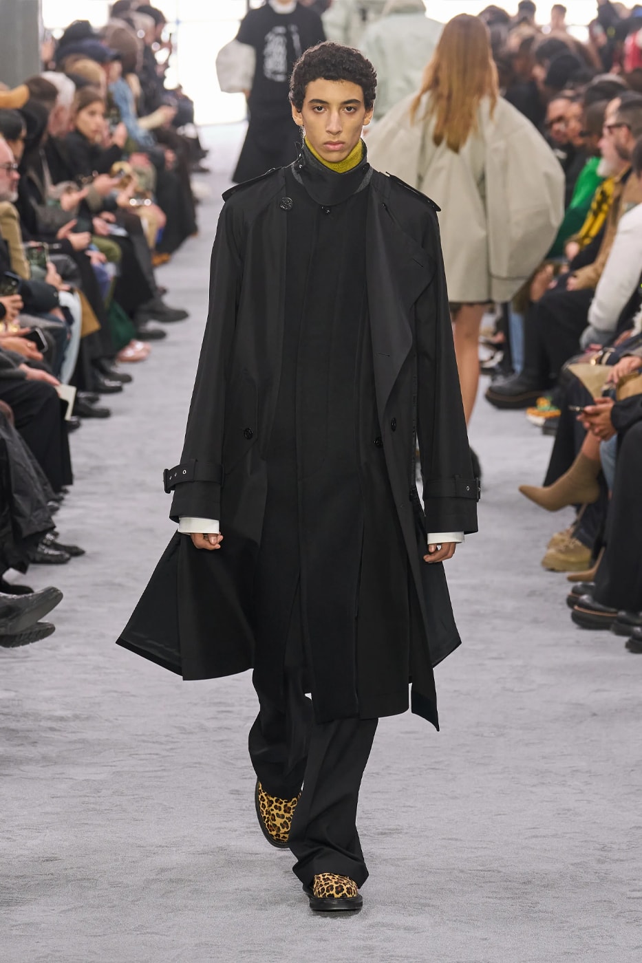 sacai Fall Winter 2024 Paris Fashion Week menswear Chitose Abe runway show sacai FW24 Explores Chitose Abe's Love of Uniform gonzales