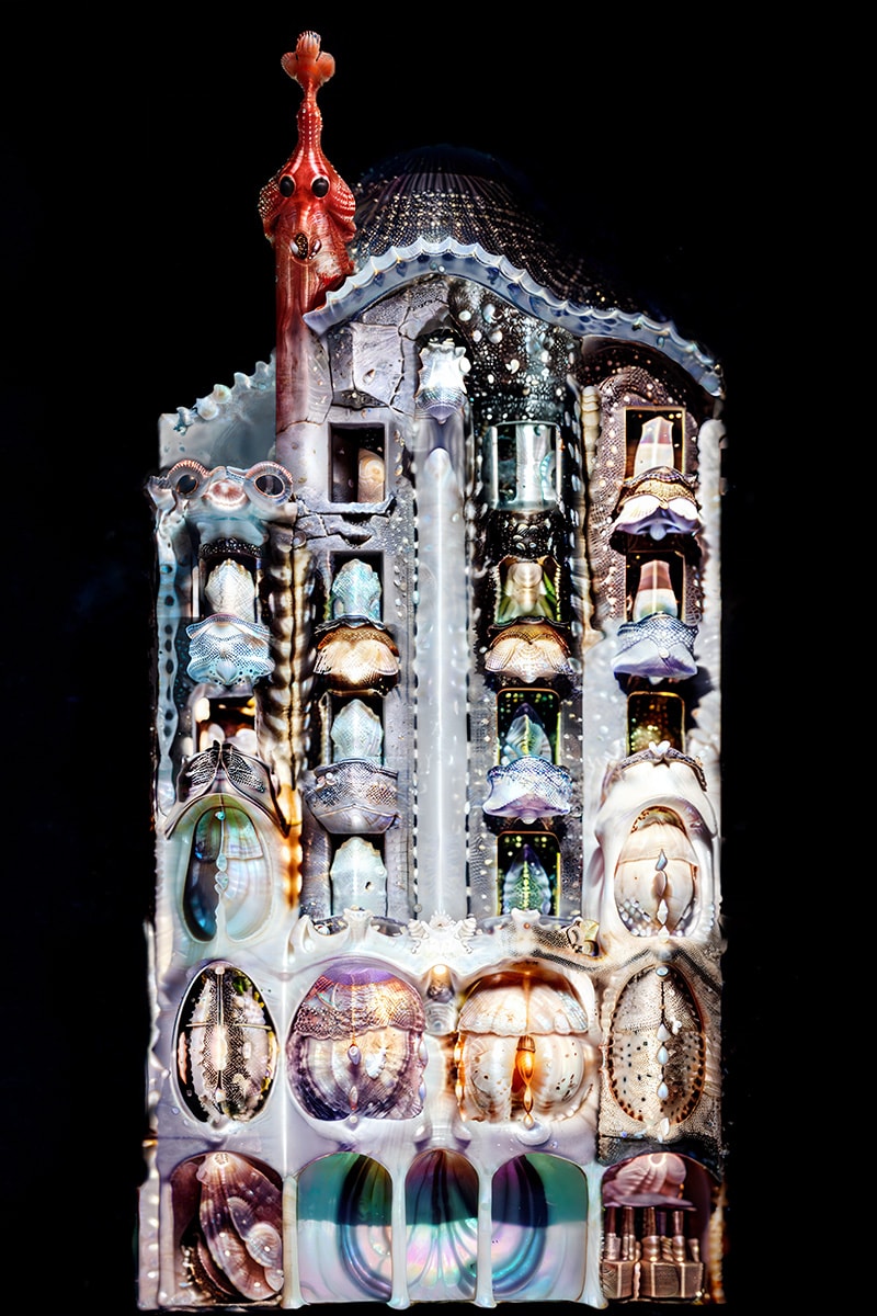 Sofia Crespo "Structures of Being" Casa Batlló Barcelona AI AR