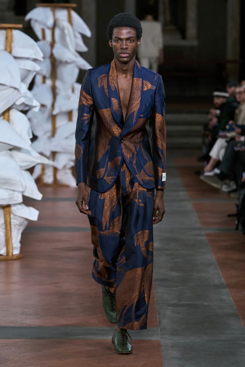 S.S. Daley Fall/Winter 2024 Collection Runway Pitti Uomo 105 Interview