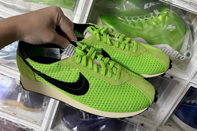 stussy nike sportswear ld 1000 lime green official release date info photos price store list buying guide fq5369 300