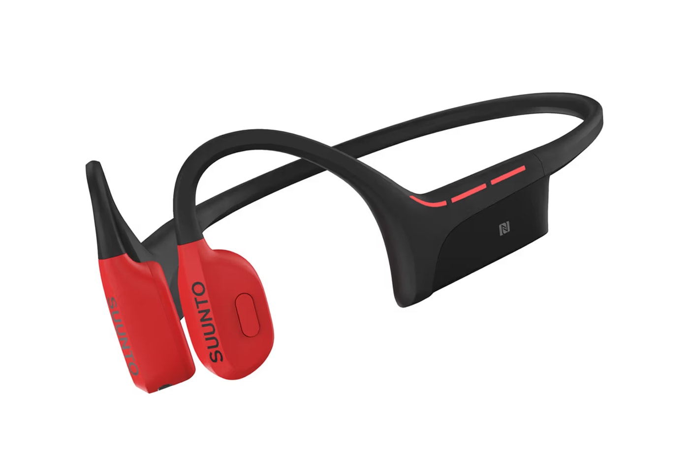 suunto wing headphones bone conduction technology over the ear open air design titanium silicone materials price specs buy