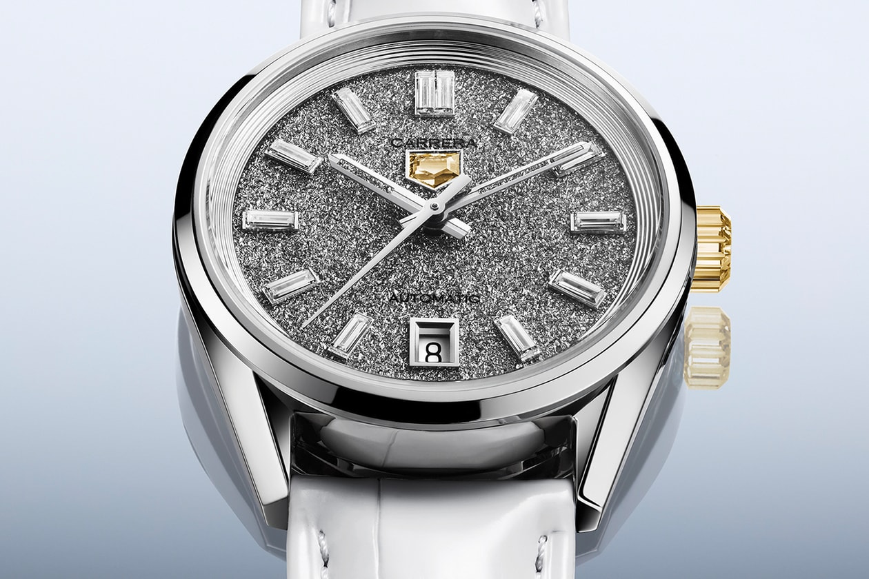 TAG Heuer LVMH Watch Week 2024 Carrera Date Plasma Diamant D’Avant-Garde Yellow Diamonds