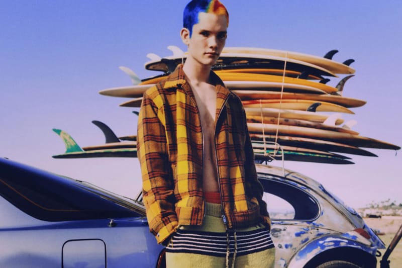 The Elder Statesman Pre-Fall 2024 Sets Kaleidoscopic Knitwear by the Beach