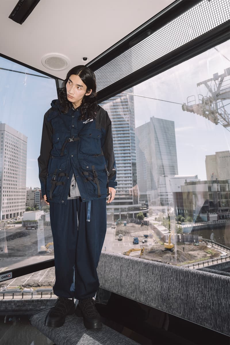 The North Face Urban Exploration Introduces "URBAN PROTECTION" Capsule jacket puffer pants outerwear release store price website oxeye glenclyffe vest goretex gore-tex link hong kong skyline flash open lookbook hood snap in water tear repellent resistant images