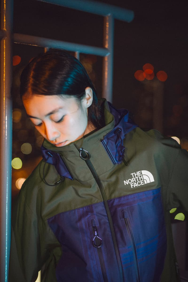 The North Face Urban Exploration Introduces "URBAN PROTECTION" Capsule jacket puffer pants outerwear release store price website oxeye glenclyffe vest goretex gore-tex link hong kong skyline flash open lookbook hood snap in water tear repellent resistant images