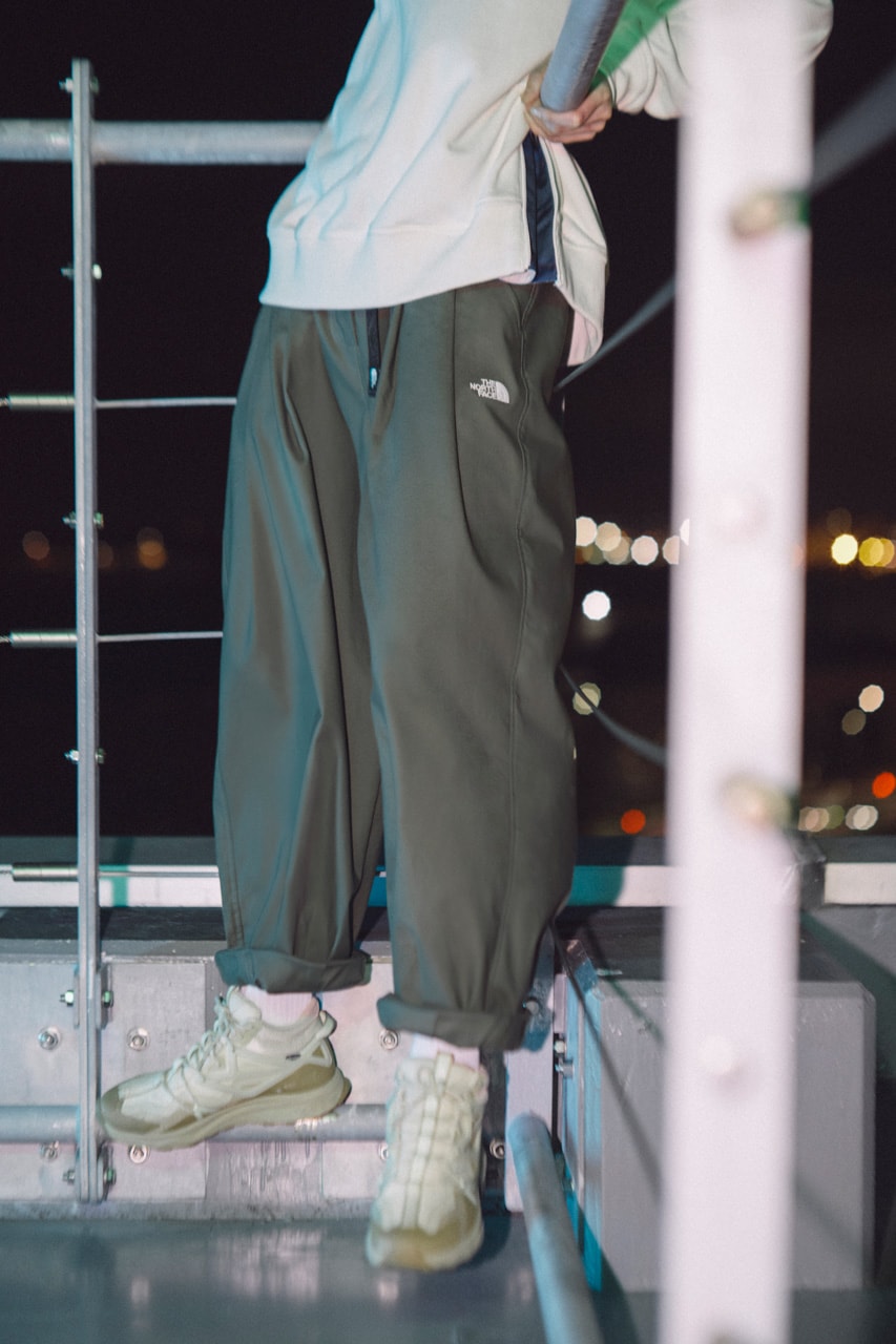 The North Face Urban Exploration Introduces "URBAN PROTECTION" Capsule jacket puffer pants outerwear release store price website oxeye glenclyffe vest goretex gore-tex link hong kong skyline flash open lookbook hood snap in water tear repellent resistant images