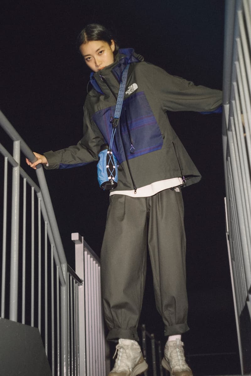 The North Face Urban Exploration Introduces "URBAN PROTECTION" Capsule jacket puffer pants outerwear release store price website oxeye glenclyffe vest goretex gore-tex link hong kong skyline flash open lookbook hood snap in water tear repellent resistant images