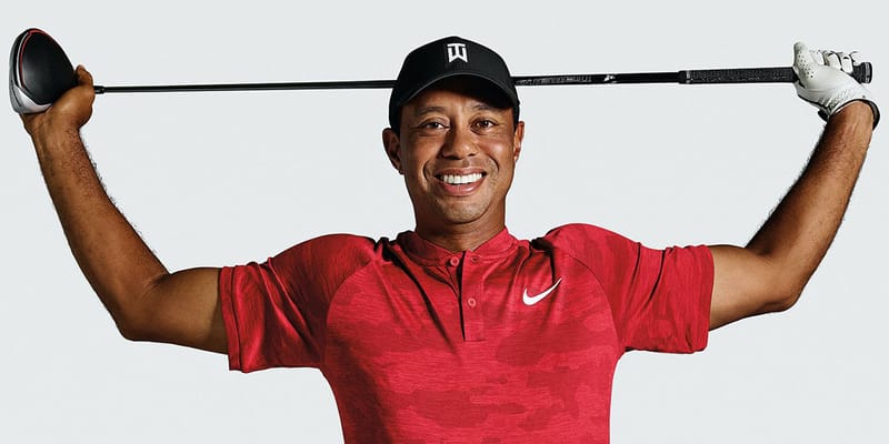 sunday red golf shirt