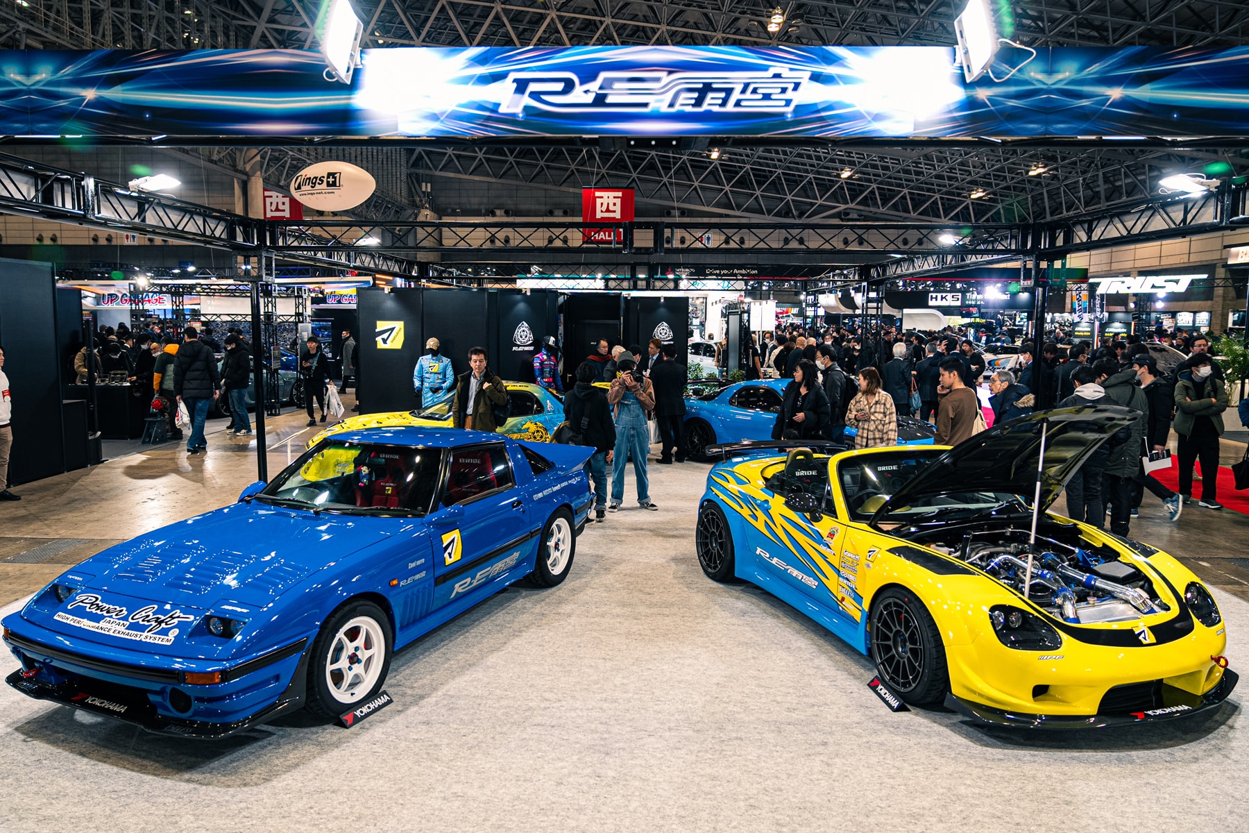 Tokyo Auto Salon Was Heaven for JDM Cars and Parts Makuhari Messe Nissan Toyota BBS Rays Booth Babes GR Century Yaris Porsche BMW