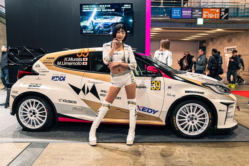 Tokyo Auto Salon Was Heaven for JDM Cars and Parts Makuhari Messe Nissan Toyota BBS Rays Booth Babes GR Century Yaris Porsche BMW